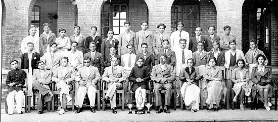 B K Chatterji Univ 1942-43